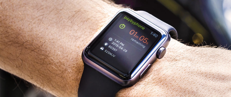 Pay for your parking via Apple Watch