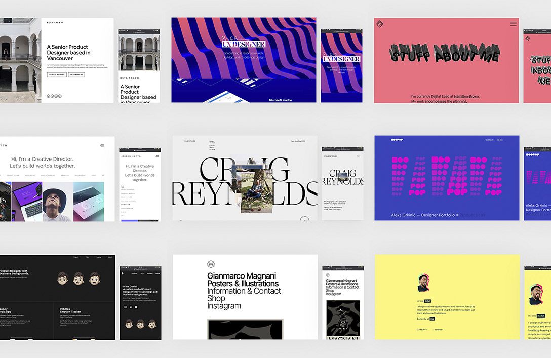 10 Designers Portfolios For UI Inspiration