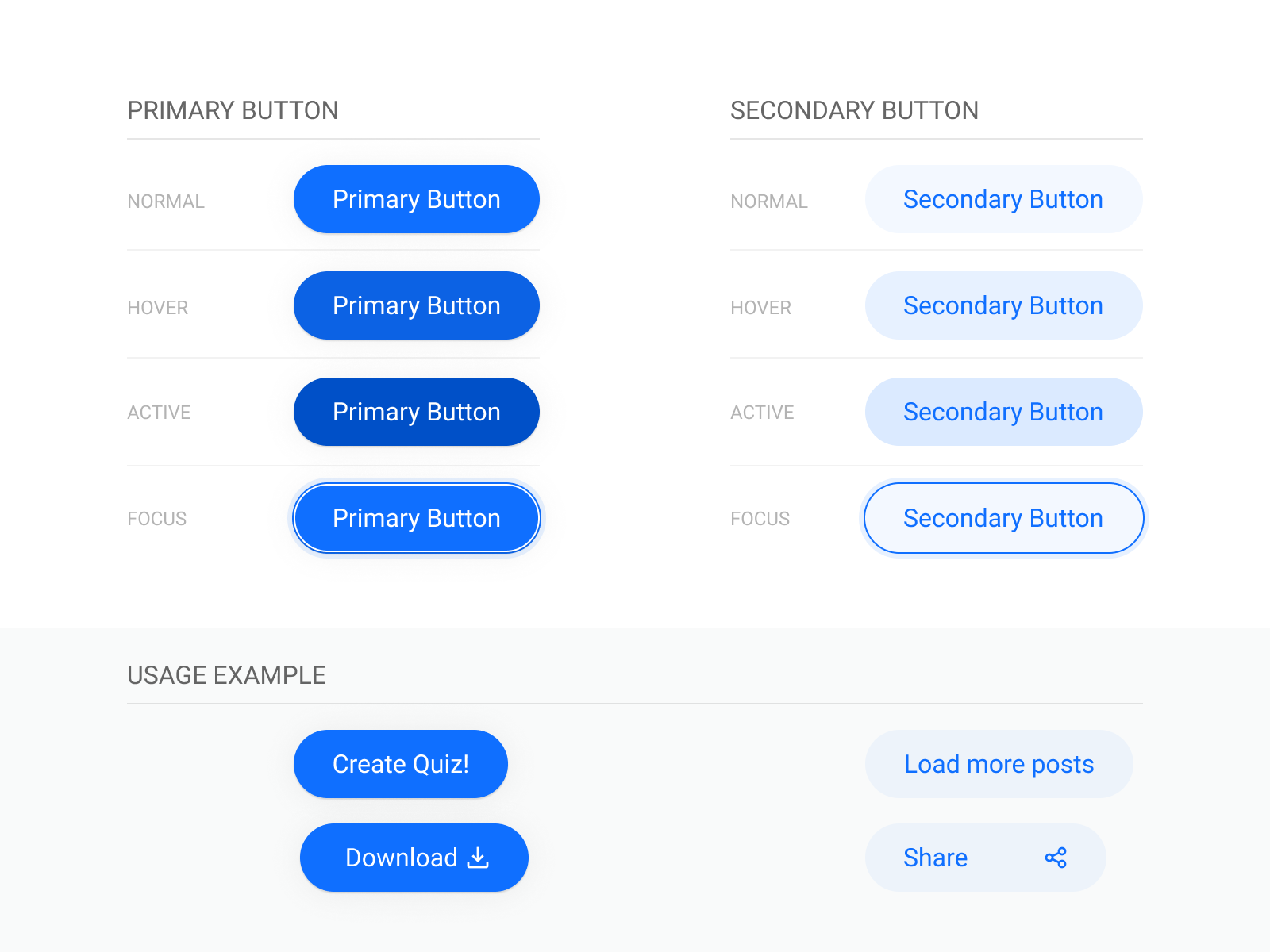 How to design buttons Sympli