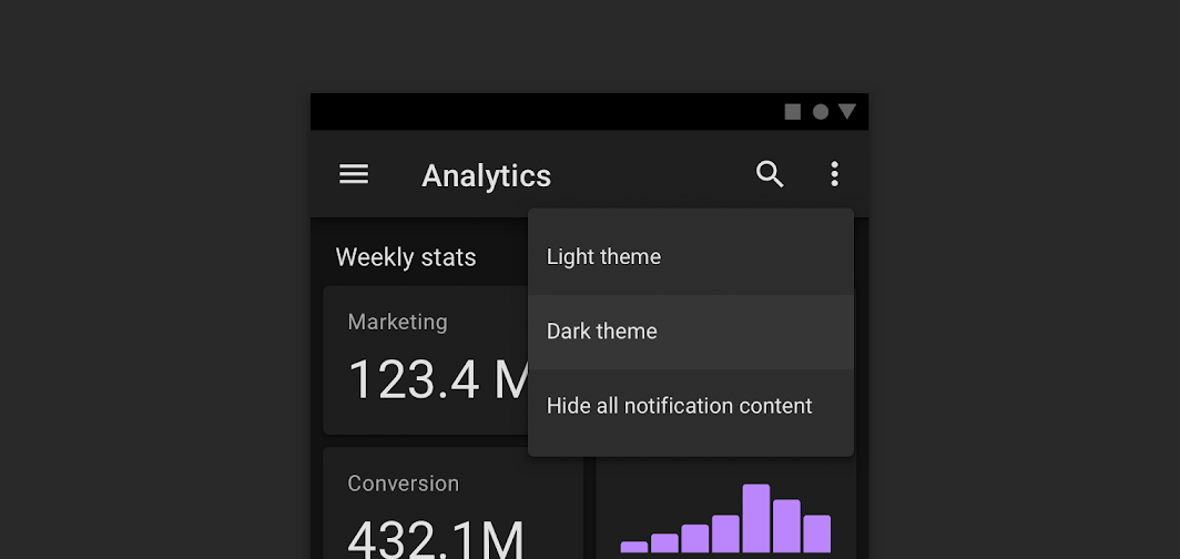 Dark UI Background Design In Action 